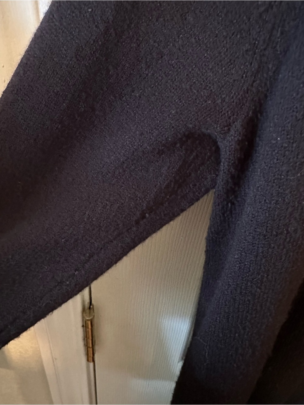 Cyrus Black Open-Front Long Cardigan - Picture 2 of 3
